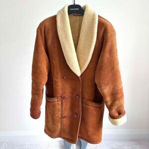 EUC Luxurious Danier Shearling Fur Coat, Size S